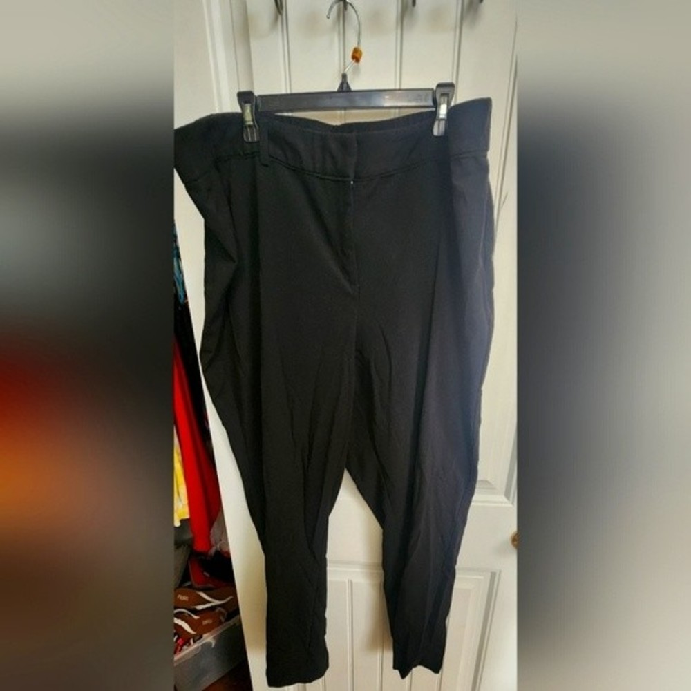 ❤️3/$25 NYCC®️ Women's Plus-Size Black Slacks ⚫️ -Size 26W